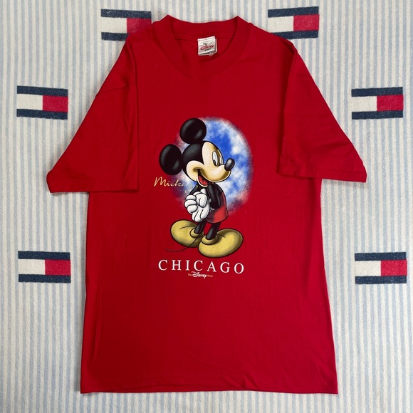 Vintage Disney Mickey Mouse Chicago short sleeve tee shirt - Picture 1 of 14